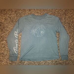 Roxy Dusty Blue Graphic Long Sleeve Tee